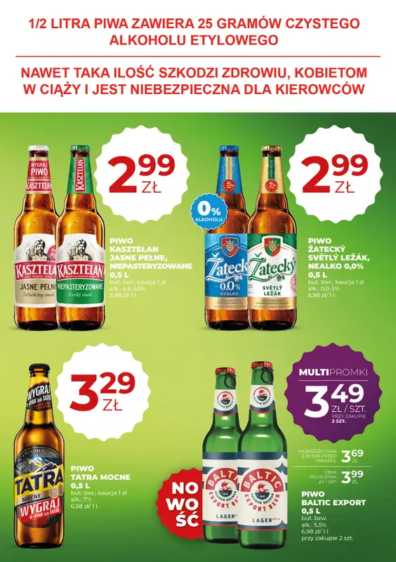 Duży Ben - gazetka promocyjna Gazetka piwna od czwartku 23.07 do środy 05.08 - strona 3