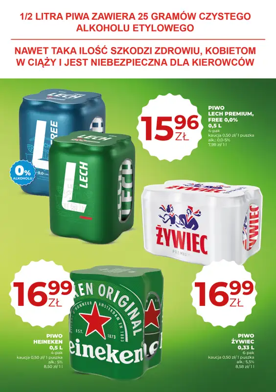 Duży Ben - gazetka promocyjna Gazetka piwna od czwartku 23.07 do środy 05.08 - strona 9