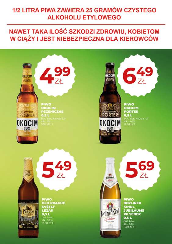 Duży Ben - gazetka promocyjna Gazetka piwna od czwartku 23.07 do środy 05.08 - strona 5