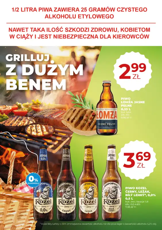 Duży Ben - gazetka promocyjna Gazetka piwna od czwartku 23.07 do środy 05.08 - strona 4