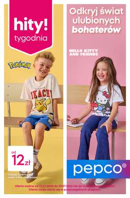 Pepco - gazetka promocyjna Gazetka od czwartku 23.07 do środy 29.07