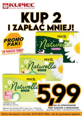 Kupiec - gazetka promocyjna Promopaki od środy 22.07 do wtorku 28.07 - strona 13