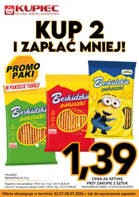Kupiec - gazetka promocyjna Promopaki od środy 22.07 do wtorku 28.07 - strona 4