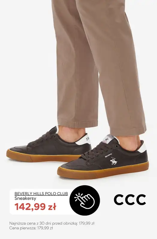 CCC - gazetka promocyjna SALE - Sneakersy męskie od środy 22.07  - strona 5
