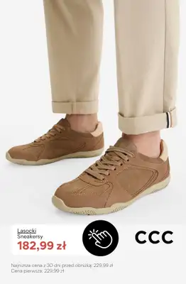 CCC - gazetka promocyjna SALE - Sneakersy męskie od środy 22.07  - strona 9