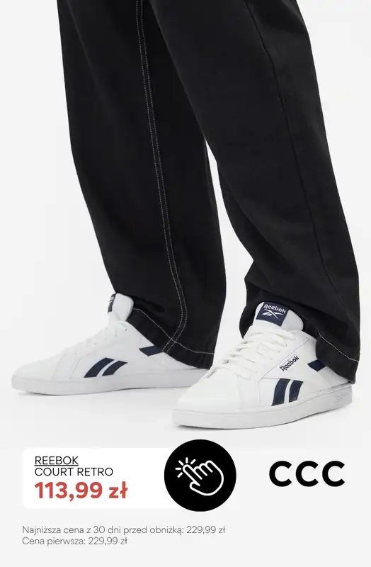 CCC - gazetka promocyjna SALE - Sneakersy męskie od środy 22.07  - strona 2