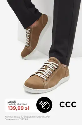 CCC - gazetka promocyjna SALE - Sneakersy męskie od środy 22.07  - strona 4