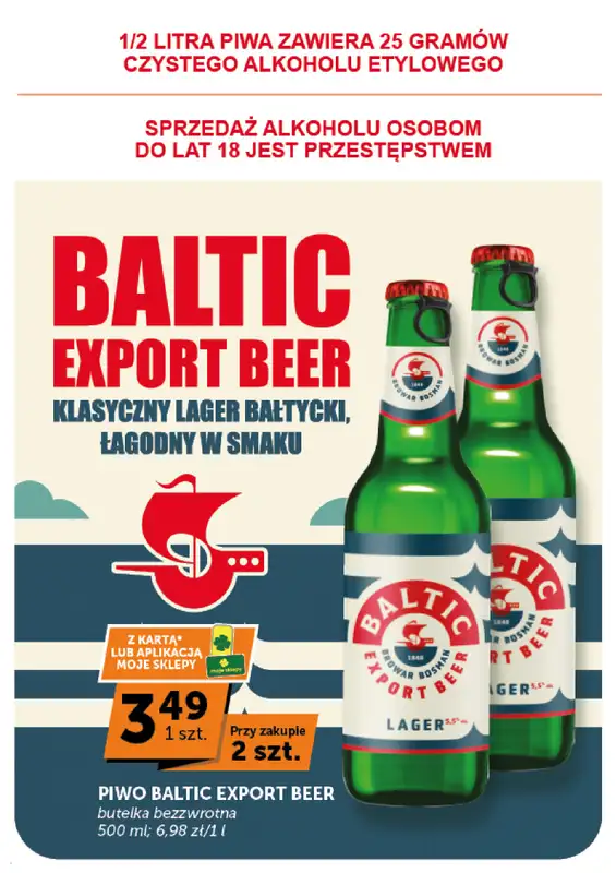 Euro Sklep - gazetka promocyjna Gazetka Supermarket  do środy 29.07 - strona 22
