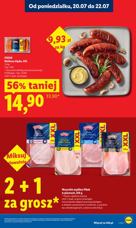 Lidl - gazetka promocyjna Oferta od poniedziałku od poniedziałku 20.07 do środy 22.07 - strona 7