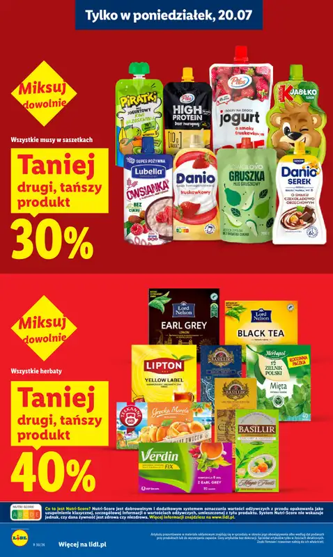 Lidl - gazetka promocyjna Oferta od poniedziałku od poniedziałku 20.07 do środy 22.07 - strona 20