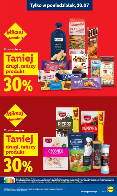 Lidl - gazetka promocyjna Oferta od poniedziałku od poniedziałku 20.07 do środy 22.07 - strona 21