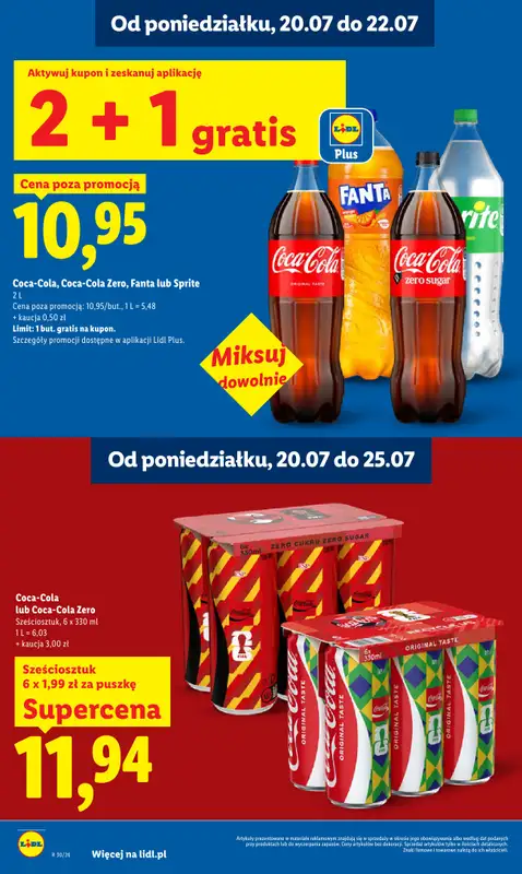 Lidl - gazetka promocyjna Oferta od poniedziałku od poniedziałku 20.07 do środy 22.07 - strona 16