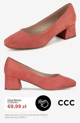 CCC - gazetka promocyjna SALE - damskie obuwie weselne do 100 zł od czwartku 23.07  - strona 6