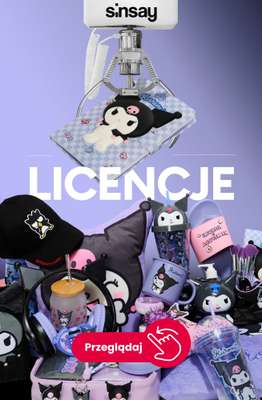 Sinsay - gazetka promocyjna Licencje! (Minecraft, Hello Kitty, Psi Patrol i inni!) od środy 22.07 