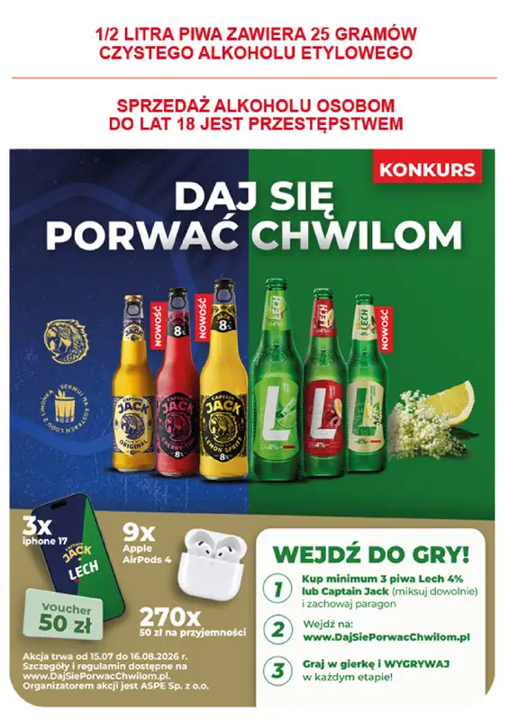 Groszek - gazetka promocyjna Gazetka Market  do środy 29.07 - strona 17