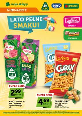 Groszek - gazetka promocyjna Gazetka Minimarket  do środy 29.07