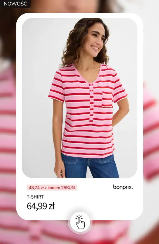 bonprix - gazetka promocyjna -25% na wybrane produkty + darmowa dostawa! od środy 22.07 do niedzieli 26.07 - strona 4