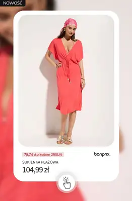 bonprix - gazetka promocyjna -25% na wybrane produkty + darmowa dostawa! od środy 22.07 do niedzieli 26.07 - strona 3