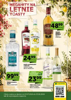 Groszek - gazetka promocyjna Gazetka alkoholowa  do środy 05.08