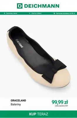 Deichmann - gazetka promocyjna Najlepsze ceny damskie od czwartku 23.07  - strona 6