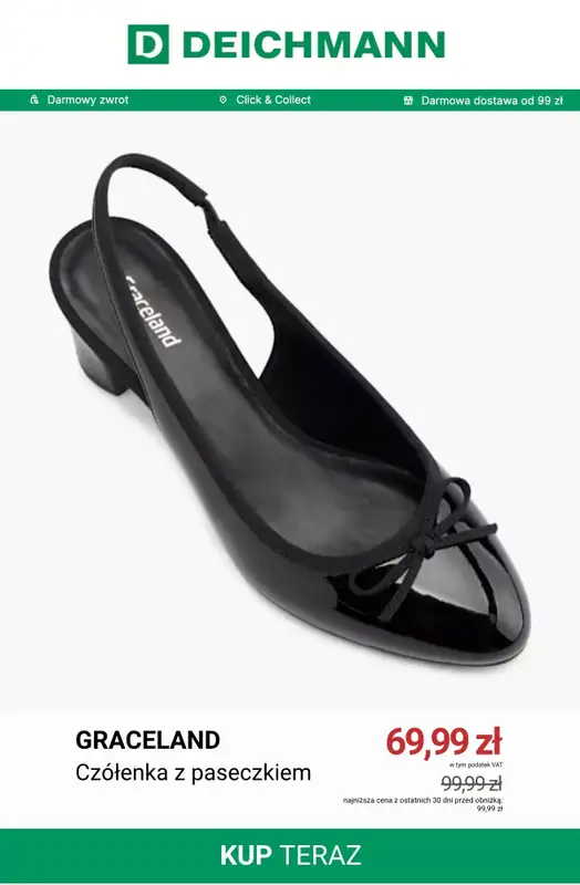 Deichmann - gazetka promocyjna Najlepsze ceny damskie od czwartku 23.07  - strona 7
