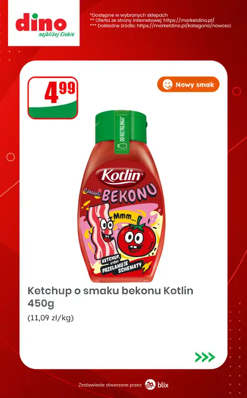 Dino - gazetka promocyjna Nowości w Dino! od środy 22.07  - strona 5
