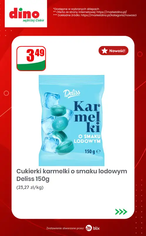Dino - gazetka promocyjna Nowości w Dino! od środy 22.07  - strona 8