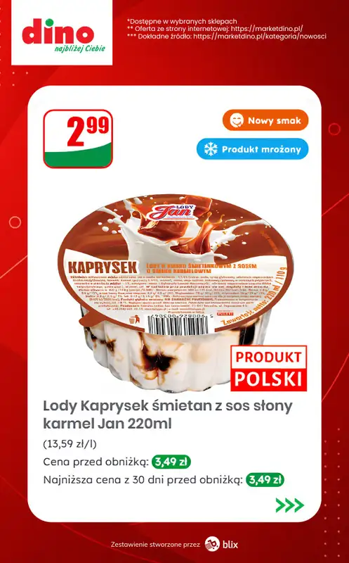 Dino - gazetka promocyjna Nowości w Dino! od środy 22.07  - strona 7