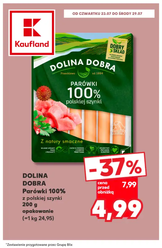 Kaufland - gazetka promocyjna Najlepsze promocje! od czwartku 23.07 do środy 29.07 - strona 6