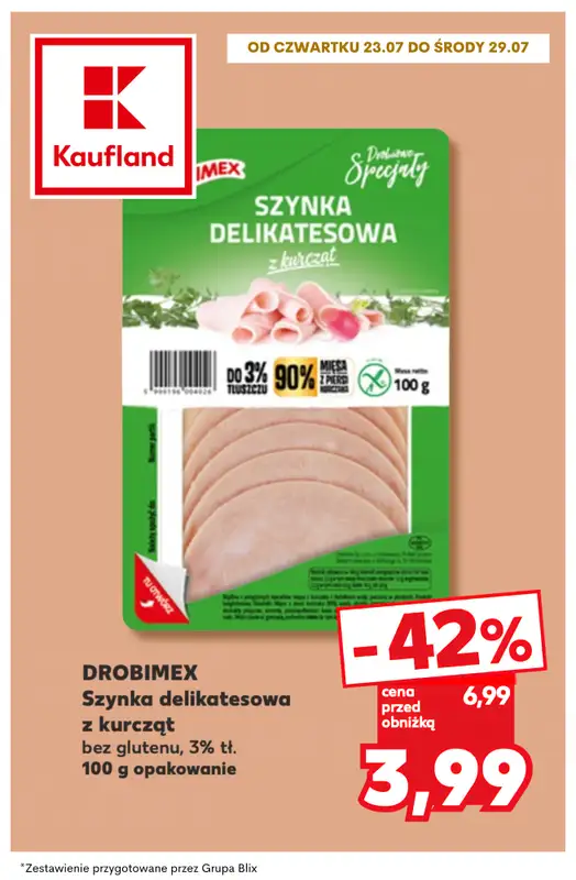 Kaufland - gazetka promocyjna Najlepsze promocje! od czwartku 23.07 do środy 29.07 - strona 5