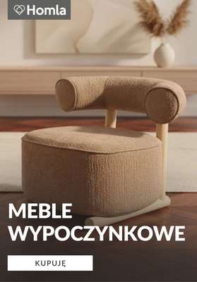 Homla - gazetka promocyjna Meble wypoczynkowe na promocji od środy 22.07 