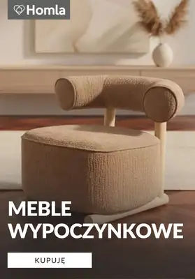 Homla - gazetka promocyjna Meble wypoczynkowe na promocji od środy 22.07 