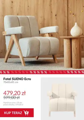 Homla - gazetka promocyjna Meble wypoczynkowe na promocji od środy 22.07  - strona 6