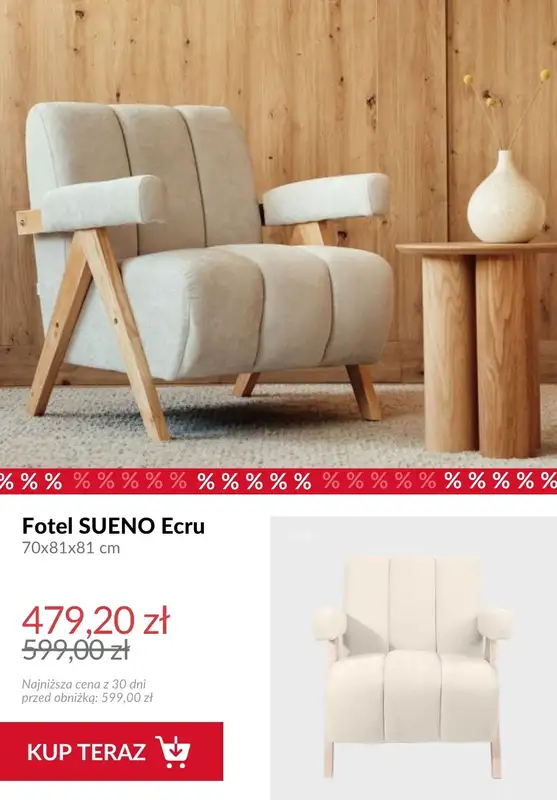 Homla - gazetka promocyjna Meble wypoczynkowe na promocji od środy 22.07  - strona 6