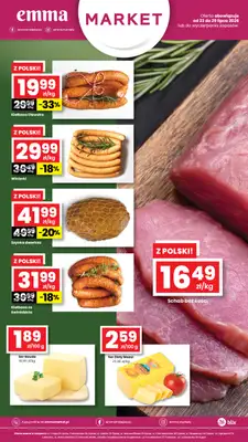 emma MARKET - gazetka promocyjna Oferta spożywcza Emma Market od czwartku 23.07 do środy 29.07 - strona 2