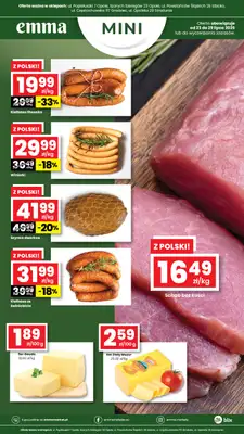 emma MARKET - gazetka promocyjna Oferta spożywcza Emma Mini od czwartku 23.07 do środy 29.07 - strona 2