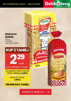 Delikatesy Centrum - gazetka promocyjna Produkty na obiad do -50% od czwartku 23.07 do środy 29.07 - strona 9