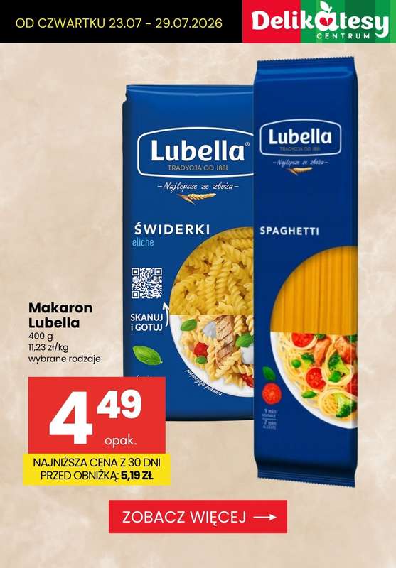 Delikatesy Centrum - gazetka promocyjna Produkty na obiad do -50% od czwartku 23.07 do środy 29.07 - strona 10