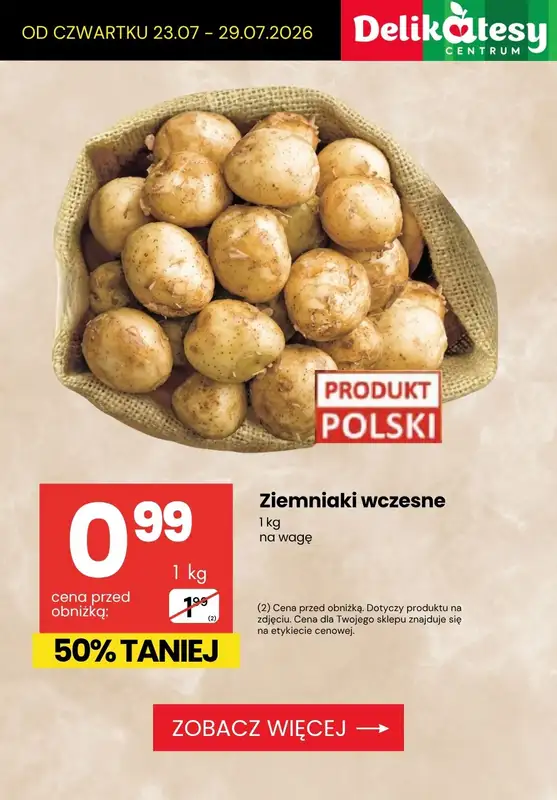 Delikatesy Centrum - gazetka promocyjna Produkty na obiad do -50% od czwartku 23.07 do środy 29.07 - strona 2