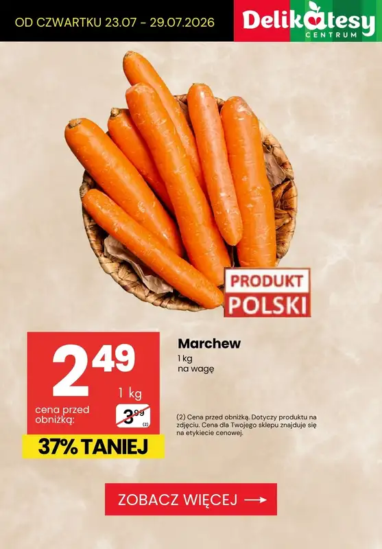 Delikatesy Centrum - gazetka promocyjna Produkty na obiad do -50% od czwartku 23.07 do środy 29.07 - strona 4