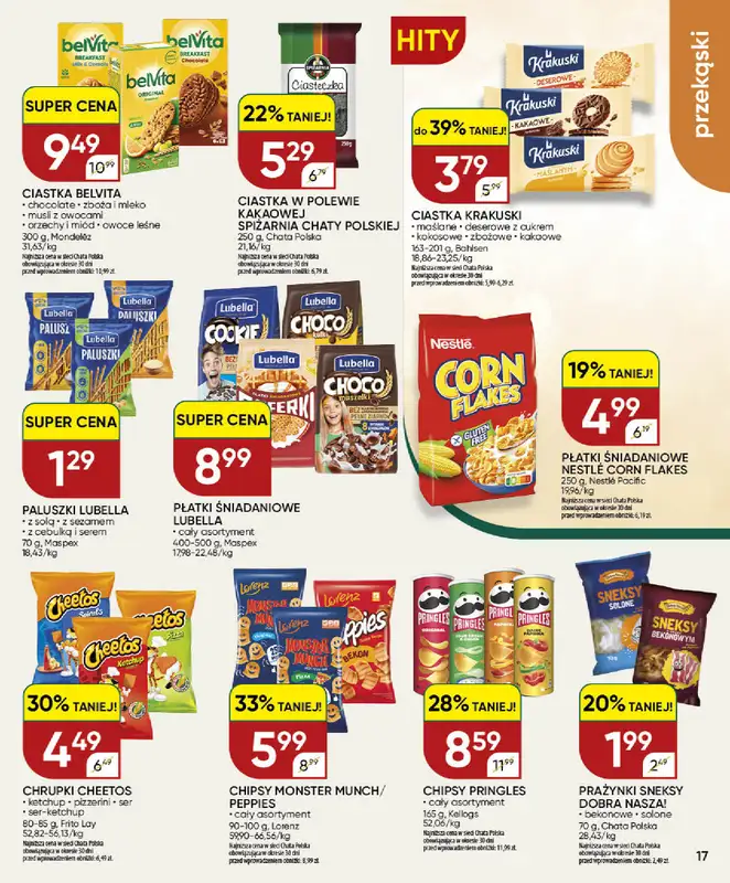 Chata Polska - gazetka promocyjna Gazetka 30.07-09.08  do niedzieli 09.08 - strona 17