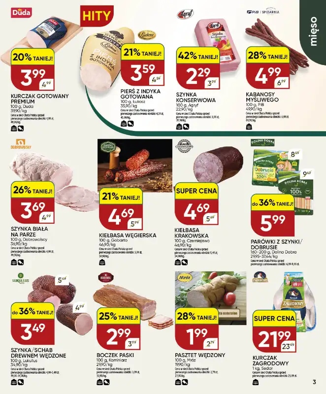 Chata Polska - gazetka promocyjna Gazetka 30.07-09.08  do niedzieli 09.08 - strona 3