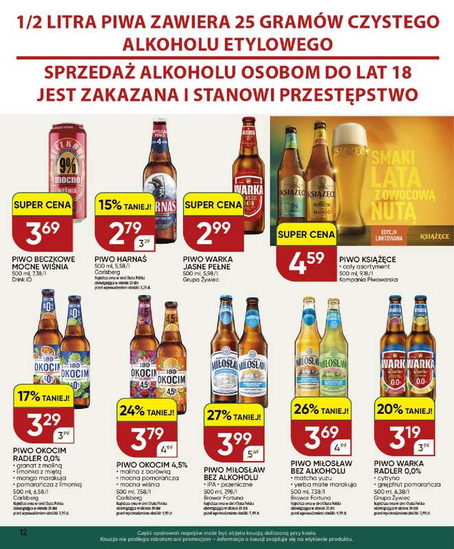 Chata Polska - gazetka promocyjna Gazetka 30.07-09.08  do niedzieli 09.08 - strona 12