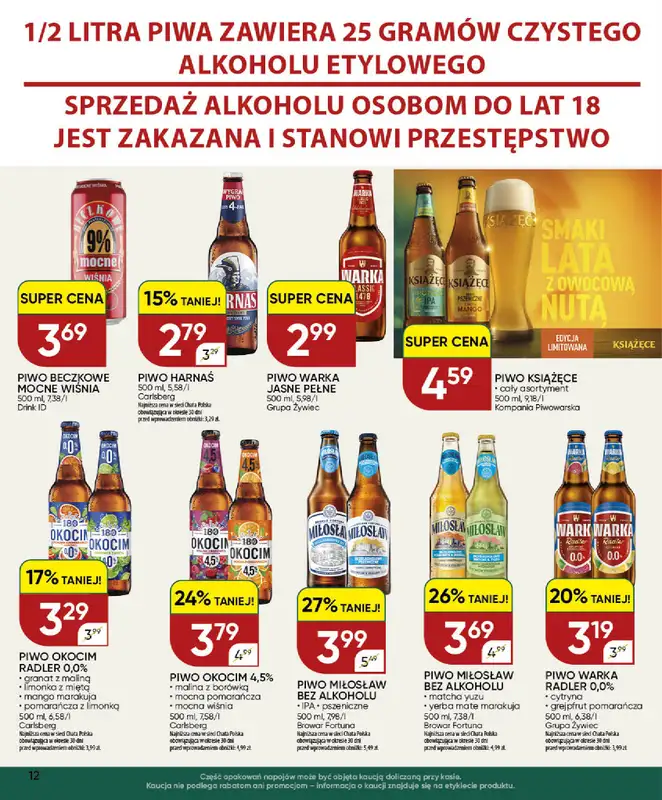 Chata Polska - gazetka promocyjna Gazetka 30.07-09.08  do niedzieli 09.08 - strona 12