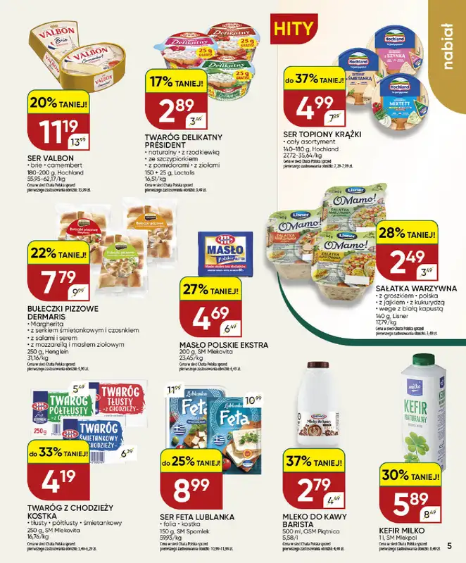 Chata Polska - gazetka promocyjna Gazetka 30.07-09.08  do niedzieli 09.08 - strona 5