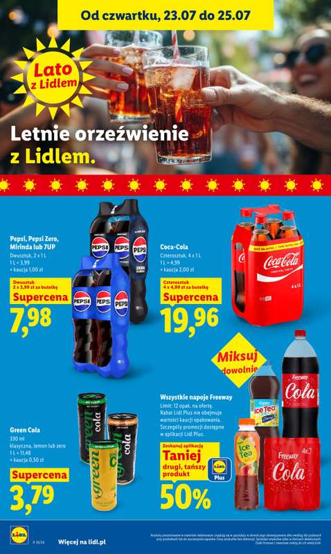 Lidl - gazetka promocyjna Oferta od czwartku od czwartku 23.07 do soboty 25.07 - strona 76