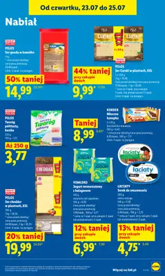 Lidl - gazetka promocyjna Oferta od czwartku od czwartku 23.07 do soboty 25.07 - strona 71