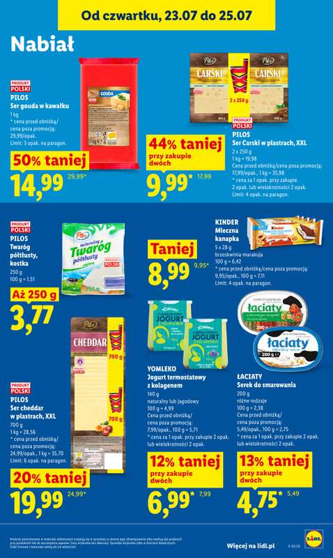 Lidl - gazetka promocyjna Oferta od czwartku od czwartku 23.07 do soboty 25.07 - strona 71