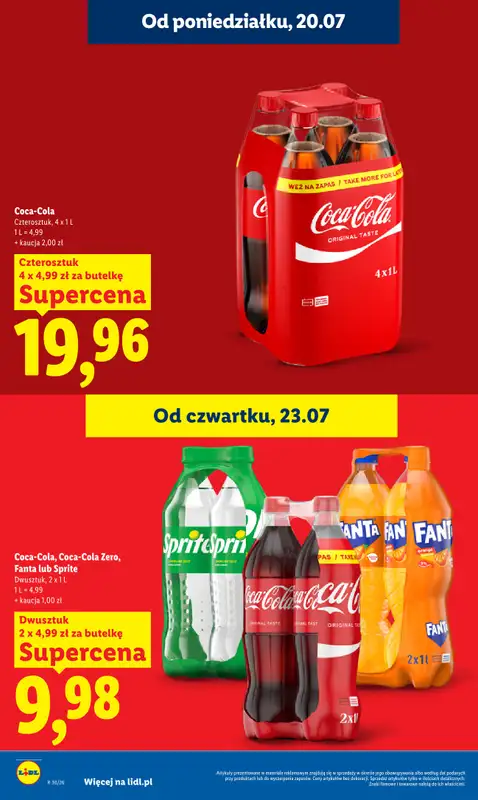 Lidl - gazetka promocyjna Oferta od czwartku od czwartku 23.07 do soboty 25.07 - strona 22