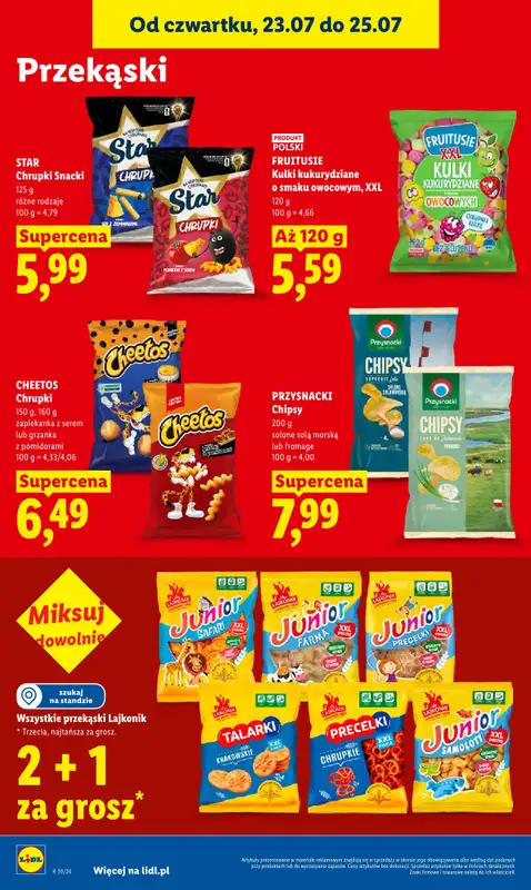 Lidl - gazetka promocyjna Oferta od czwartku od czwartku 23.07 do soboty 25.07 - strona 90